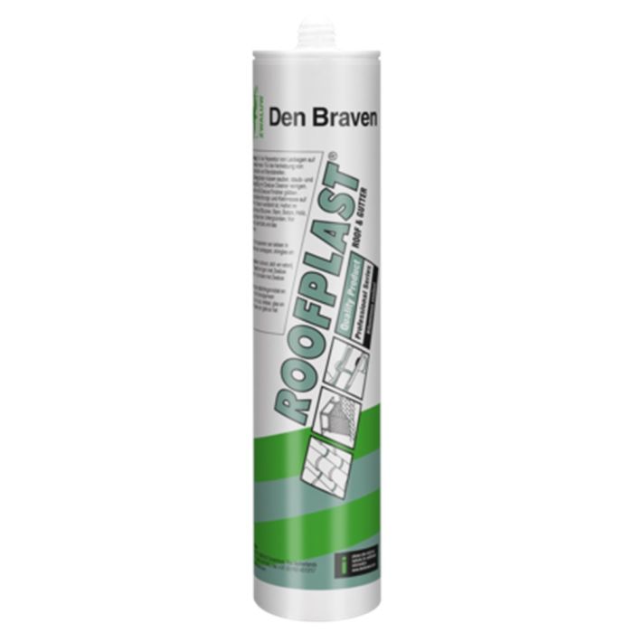 Den Braven Zwaluw Roofplast® 310 Ml Zwart | Gereedschap.nl